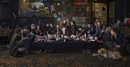 Photography, Last Supper - Gods of Suburbia - Size S, Dina Goldstein