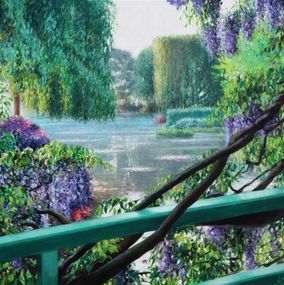 Painting, Monet's Morning, Emil Aziz