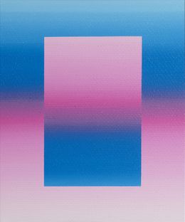 Painting, Azure Vine 4, Mathieu Piffeteau